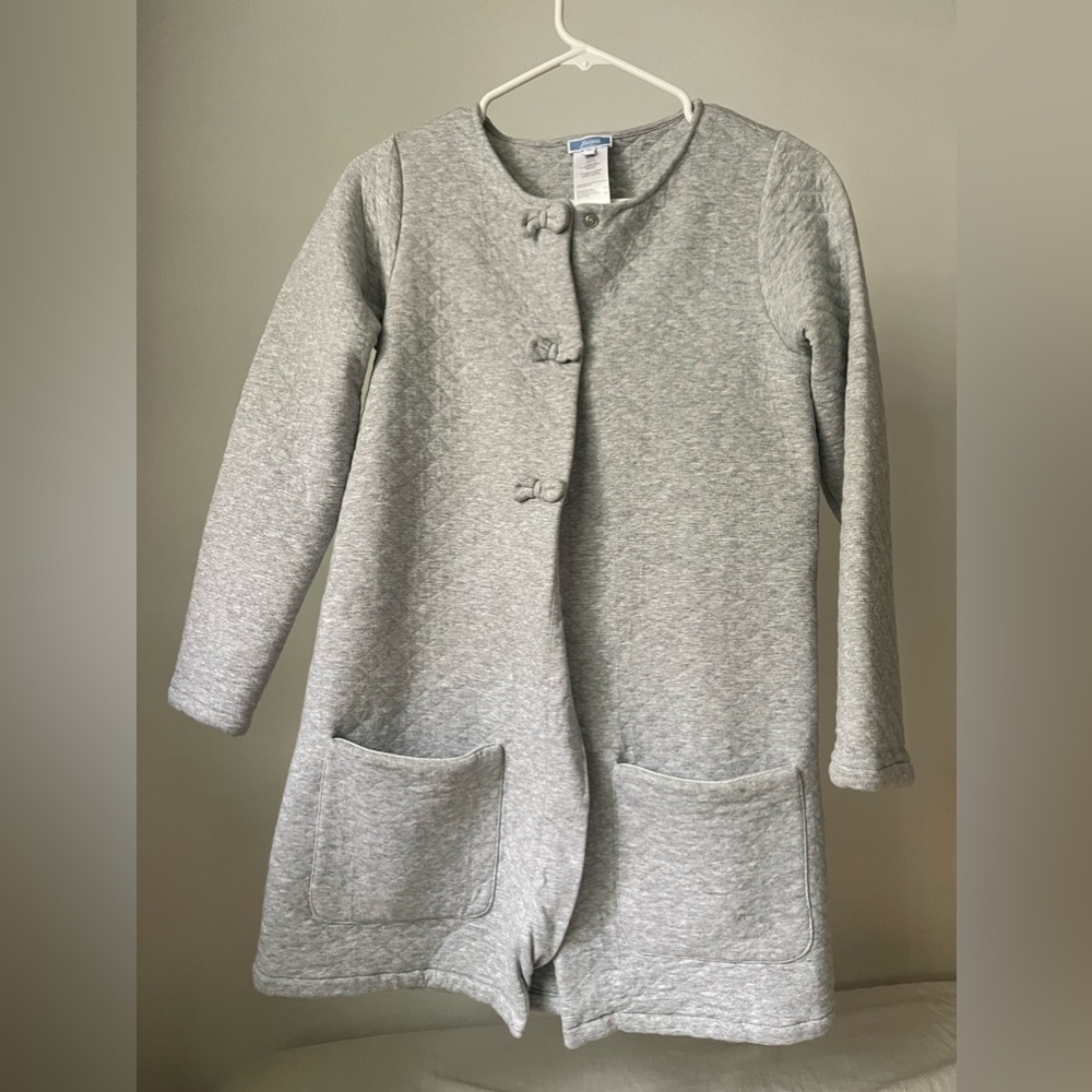 Jacadi Grey Oversized Kids Coat